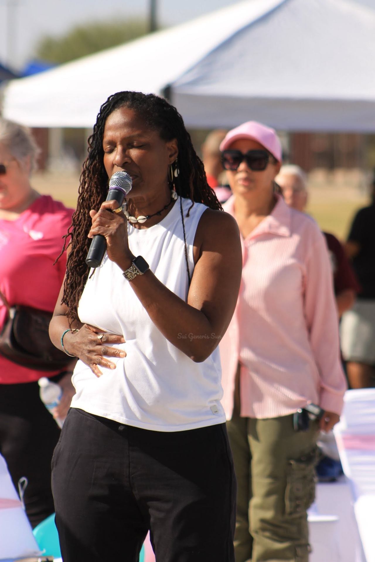 Spoken word performer